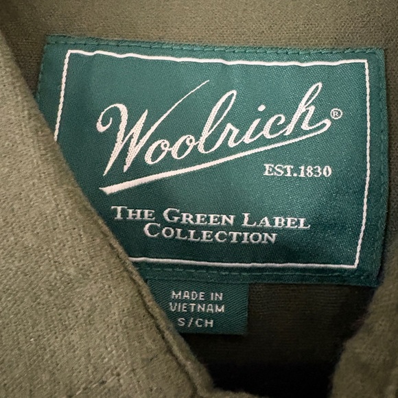 Woolrich Olive Green Label Collection Shirt - Picture 2 of 3